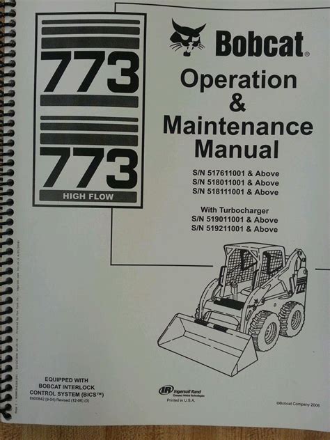 bobcat 773 skid steer specifications|bobcat 773 operators manual.